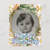 ハッピー踊りヨガガガールズアナウンスメントハガキ 案内ポストカード (正面)