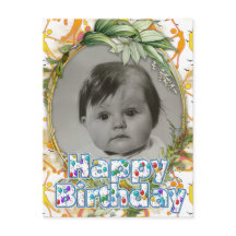 ハッピー踊りヨガガガールズアナウンスメントハガキ