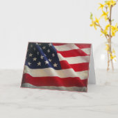 ハッピー退役軍人の日挨拶状 カード (黄色い花)