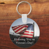 ハッピー退役軍人の日！ キーホルダー (正面)