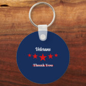 ハッピー退役軍人デイキーチェーン キーホルダー (正面)
