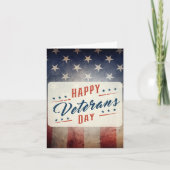 ハッピー退役軍人デイサンキューカード サンキューカード (正面)