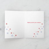 ハッピー退役軍人デイメモリング多 カード (内部)