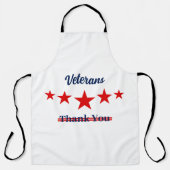 ハッピー退役軍人デー エプロン (正面)