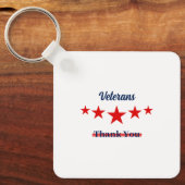 ハッピー退役軍人デー キーホルダー (正面)
