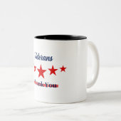 ハッピー退役軍人デー ツートーンマグカップ (正面右)