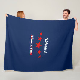 ハッピー退役軍人デー フリースブランケット