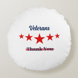 ハッピー退役軍人デー ラウンドクッション