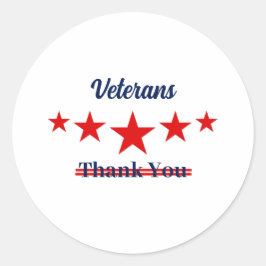 ハッピー退役軍人デー ラウンドシール