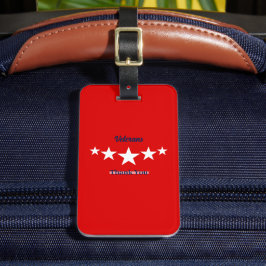 ハッピー退役軍人デー ラゲッジタグ