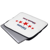 ハッピー退役軍人デー ラップトップスリーブ (正面下部)