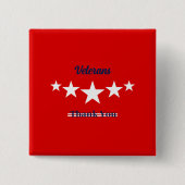 ハッピー退役軍人デー 缶バッジ (正面)