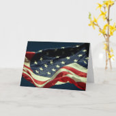 ハッピー退役軍人日軍隊グリーティングカード カード (黄色い花)