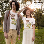 ハッピー閏年2月29日ヴィンテージ白番 Tシャツ