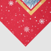 ハッピー雪だるまカスタマイズ 薄葉紙 (詳細)