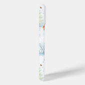 ハッピー雪だるまパターン Case-Mate iPhoneケース (裏面 / 右)