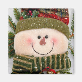 ハッピー雪だるま マグネット