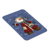 ハッピー雪だるま マグネット (右側)