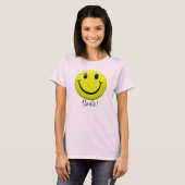ハッピー顔とスマイルTシャツ Tシャツ (正面フル)