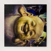 ハッピー顔に。 Budda - 20x20 - 676 pc ジグソーパズル (横)