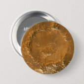 ハッピー顔クレーター – 公式には"ガレクレーター" 缶バッジ (正面&裏面)