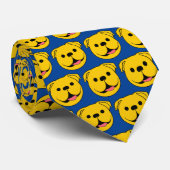 ハッピー顔ドッグ ネクタイ (ロール)