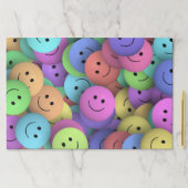 ハッピー顔バースデーパーティー紙ランチョンマット ペーパーパッド (インサイチュ)