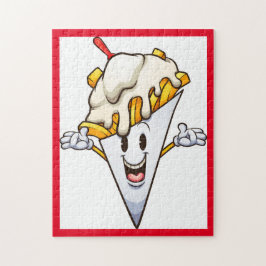 ハッピー顔フリース ジグソーパズル