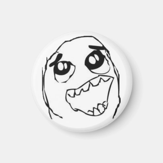 ハッピー顔マグネット2 マグネット (正面)