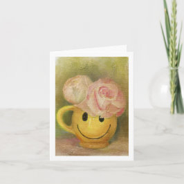 ハッピー顔マグフォールディンググリーティングカード カード