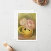 ハッピー顔マグ ノートカード (正面/裏面インサイチュ)