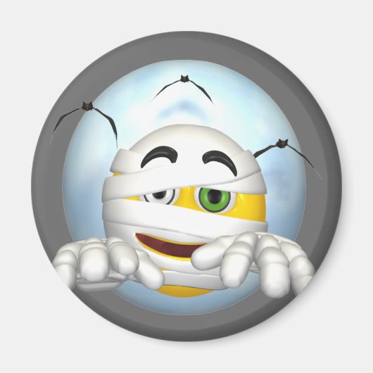 ハッピー顔ミイママグネット マグネット (正面)