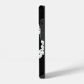 ハッピー顔平和 iPhoneケース (左側面)