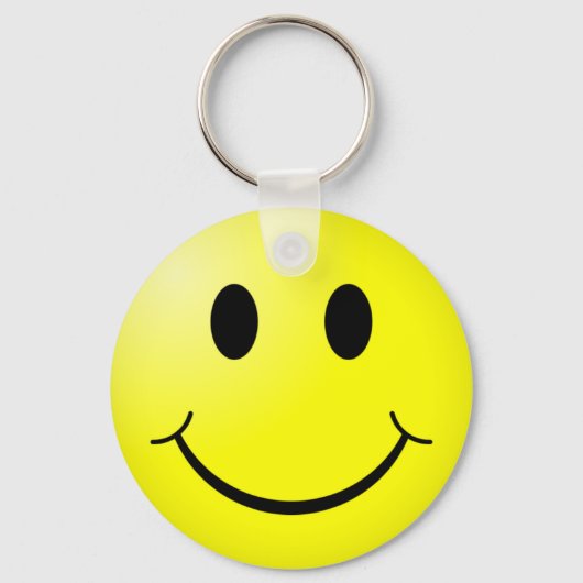ハッピー顔 キーホルダー (正面)