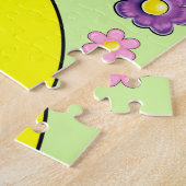 ハッピー顔 ジグソーパズル (側面)