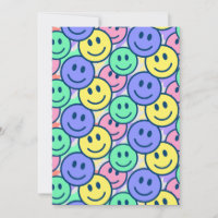 ハッピー顔 – パステルカラー