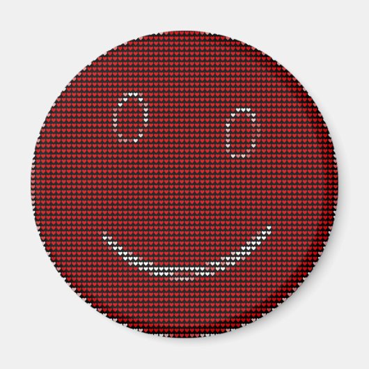 ハッピー顔 マグネット (正面)