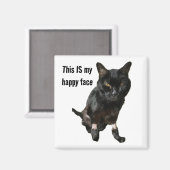 ハッピー顔 マグネット (正面/裏面)