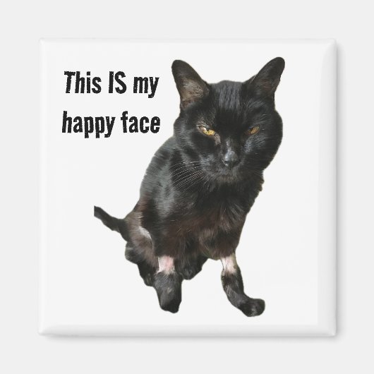 ハッピー顔 マグネット (正面)