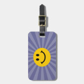 ハッピー顔 ラゲッジタグ (正面縦)