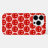 ハッピー顔 Case-Mate iPhoneケース (裏面 (横))