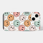 ハッピー顔 iPhoneケース (裏面横)