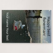 ハッピー魚釣り ジグソーパズル (横)