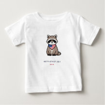 ハッピー４th・オブ・ジュライ 愛国アライグマアート