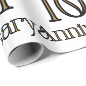ハッピー10周年記念ラッピング紙 ラッピングペーパー (ロールコーナー)