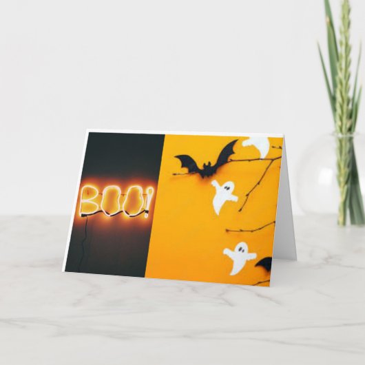 **ハッピー10月誕生日**カード カード (正面)