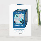 ハッピー10誕生日ジリオンズオブハグ&キス カード (裏面)