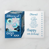 ハッピー10誕生日ジリオンズオブハグ&キス カード (内部)