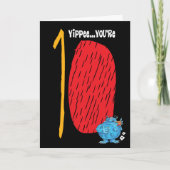 ハッピー10誕生日 カード (正面)