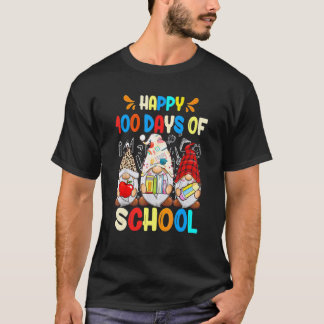 ハッピー100日目の学校のノーム先生キッズ Tシャツ
